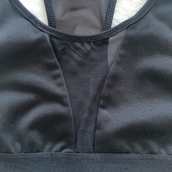 LaSenza Black Mesh Sports Bra - Picture 3 of 3